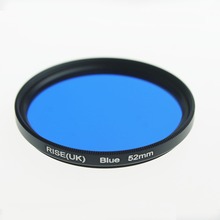 RISE(UK) 52 mm full color Blue lens Filter for Nikon D3100 D3200 D5100 SLR Camera lens 2024 - buy cheap