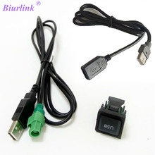 Biurlink Car Radio RD9 RD43 RD45 Extend USB Set USB Cable Adapter For Peugeot 307 308 407 408 507 2024 - buy cheap