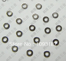 500PCS High Quality M2*6*0.5 Steel With Nickel  Plated  Flat Washer/  M2 Gasket 2024 - buy cheap