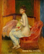 modern art Seated Nude (At East) Pierre Auguste Renoir reproduciton oil painting High quality Hand painted 2024 - buy cheap