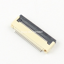 50pcs FPC FFC 0.5mm Pitch 24 Pin Flip Type Ribbon Flat Connector Bottom Contact 2024 - buy cheap