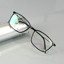 Fashion Square Glasses Frame Men Plastic Titanium Eyeglasses Glasses Frame Women Computer Goggles metal Legs Oculos de grau 2024 - buy cheap