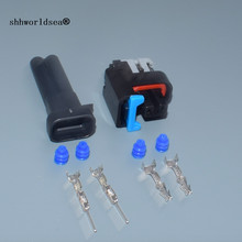 shhworldsea EV6 2 Pin way 0.6mm car Fuel Injector Plug Waterproof Electrical Automobile Connector 15419715 15326181 15411633 2024 - buy cheap