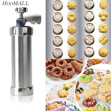 Manual Cookies Press Cutter Baking Tools Cookie Biscuits Press Machine  With 20 Cookie Molds And 4 Nozzles Kitchen Tool 2024 - buy cheap