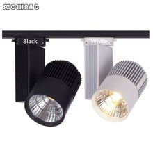 High Quality 30W LED Track Light COB Rail Spot Lamp Shoe Clothes Store Shop Lighting Rails Aluminum Led Spotlight AC85-265V 2024 - buy cheap