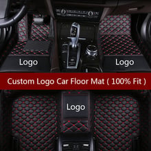 Flash mat Logo car floor mats for SsangYong Korando Actyon Rexton SCEO Chairman Kyron car accessories car styling toot mats 2024 - buy cheap