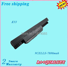 Free shipping 100% New 10.8v 7800mah Laptop battery For ASUS  A32-K53 A42-K53 2024 - buy cheap