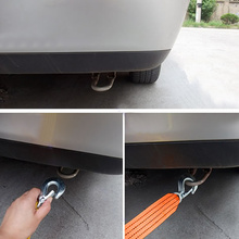 Car Van 4M 3 Ton Tow Towing Pull Rope Strap Hooks Heavy Duty Road Recovery New 2024 - buy cheap