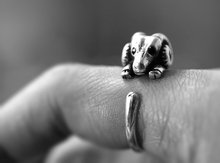 Newest Listed Retro Sheep Ring Lamb Antique Silver tone Animal Ring Jewelry Free Size gift idea- 2024 - buy cheap