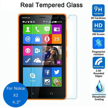 2 шт для Nokia X2, защита экрана из закаленного стекла, 0,26 мм, 9 h, Защитная пленка для X2, двойная sim-карта, защитная пленка 2024 - купить недорого