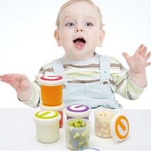 1Set Baby Food Container Memory Storage Box Baby Milk Powder Formula Infant Food Supplement Crisper Lunch Snack Cup Tableware 2024 - buy cheap