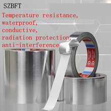 SZBFT Aluminum Foil Tape Shield Waterproof and Radiation Foil Paper Computer Board Circuit Board Welding Insulation 2024 - buy cheap