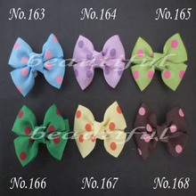 100 BLESSING Good Girl Custom Boutique 2.5" Bowknot Hair Bow Clip #420 Wholesale 2024 - buy cheap