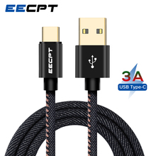 EECPT-Cable USB tipo C de carga rápida para móvil, cargador de datos, Cable USB C, 3A, para Android, Note 7 Redmi Xiaomi, Samsung S9, S8 2024 - compra barato