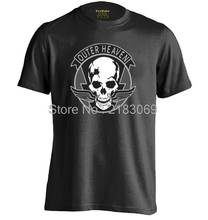 Outer Heaven MSF MILITAIRES SANS FRONTIERES BIG SNAKE Metal Gear Solid V Skull Face Mens & Womens Rock Band T Shirt 2024 - buy cheap