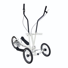 Free shipping (3speed)three wheels 18" aluminum front rim elliptical Bicycle outdoor indoor bike streetstrider for female 2024 - buy cheap