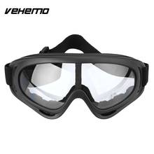 Vehemo Motorcycle Bike Road Adult Wind Proof Goggles Glasses Eyewear Clear Sunglasses 2024 - buy cheap