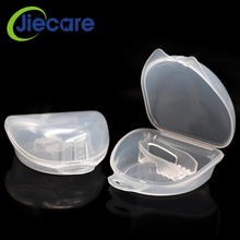 Protector bucal Dental para evitar el pulido de los dientes, ayuda para evitar el dolor y el sueño, herramienta para aparatos de silicona con caja, 1 unidad 2024 - compra barato