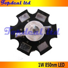 1W Infrared IR 850NM High Power LED Emitter DC1.5-1.7V 500mA with 20mm Star Platine Base 2024 - buy cheap