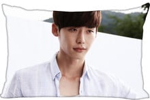 Lee Jong Suk funda de almohada rectangular cremallera boda funda de almohada personalizada 40X60cm,50X75cm (dos lados) funda de almohada #7,20 2024 - compra barato