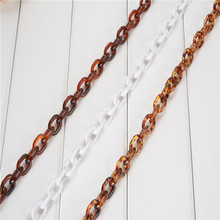 Resin Package Chain Jewelry Chain Second Gram Force DIY Woman Bag Chain Chain Ornaments Parts Foreign Trade 2024 - compra barato