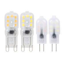 AC220V LED Bulb G4 G9 220V SMD 2835 LED Lamp replace Halogen Spotlight Chandelier Mini Bulb Light 1PCS 2024 - buy cheap
