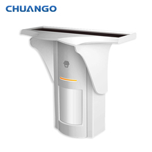 Chuango-Sensor Solar dual para exteriores, detector de movimiento, impermeable, PIR, gran angular, de largo alcance, 315mhz 2024 - compra barato