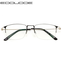 Armação de óculos de titânio óculos feminino, armações de óculos para prescrição para lentes ópticas miopia e leitura óculos de grau feminino 2024 - compre barato