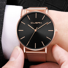 CUENA Men Watches Quartz Stainless Steel Dial Casual Bracele watch male watches mens 2020 relogio masculino 2024 - buy cheap