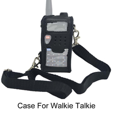 New Walkie Talkie Leather Soft Case Cover For BAOFENG UV 5R Portable Ham Radio UV-5R UV-5RA Plus UV-5RE Plus UV-5RB RONSON UV-8R 2024 - buy cheap