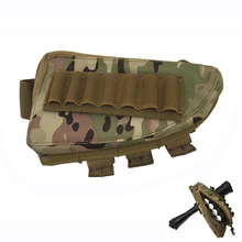 Bolsa de accesorios tácticos para Rifle de caza, soporte de culata, bolsa para descansar mejillas, cartucho, bolsa portátil 2024 - compra barato