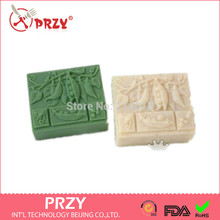 Free shipping garden peas  Modelling soap mold fondant Cake decoration mold Handmade soap mold  wholesale 2024 - buy cheap