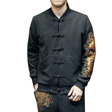 2019 New Male Jackets Casaco Masculino Chaquetas Hombre Veste Homme Dragon Embroidery Bomber Jacket Coat Men Jaqueta Masculina 2024 - buy cheap