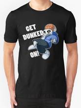 New Sans - Undertale - GET DUNKED ON! Men's Black T-Shirt Size S to 2XL 2024 - buy cheap