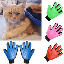NICREW Wool Glove Pet Grooming Glove Cat Hair Removal Mitts Brush Combs for Cat Dog Massage Coombs Pet Supplies Cat Accessories 2024 - buy cheap
