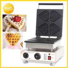 Máquina de waffles elétrica comercial 110v 220v 2024 - compre barato