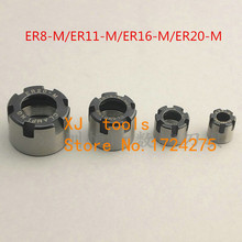 Tuerca de ER8-M para ER8/ER11/ER16/ER20, mandril CNC, calidad estándar, tipo M, lote ER11-M/ER16-M/ER20-M, 3 unidades 2024 - compra barato