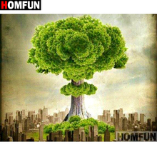 HOMFUN Full Square/Round Drill 5D DIY Diamond Painting "Landscape tree" Embroidery Cross Stitch 3D Home Decor Gift A11660 2024 - buy cheap