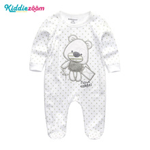 Baby Rompers Newborn Long Full Sheeve Baby Boy Clothes Jumpsuit 0-12M Baby Girl Clothes Pajamas Roupas de bebe 2024 - buy cheap