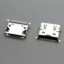 1x micro 20P телефонный зарядный задний порт, гнездо разъема Micro USB, для Samsung E258 D520 E250 D508 D808 E500 2024 - купить недорого