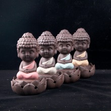 Статуя Будды, конусы для благовоний, керамическая горелка для благовоний, плита, дисковая горелка, украшения Будды для дома 2024 - купить недорого