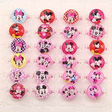 20pcs Rings Mix Wholesale Jewelry Lots Mixed Lots Anna Elsa Girl Kid Children Rings Cute  A birthday present 2024 - buy cheap