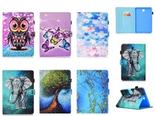 Print PU Leather Flio Book Stand Case For Samsung Galaxy Tab A 8.0 inch SM P350 P355 T350 T355 Tablet Fashion Cover + pen 2024 - buy cheap