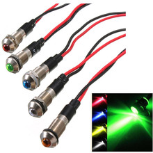 New 6mm LED Indicator Light Lamp Bulb Pilot Dash Directional Car Truck Boat 12V -UK lots of colours 2024 - buy cheap