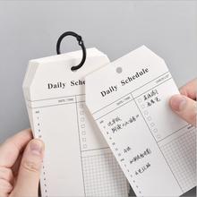 52 sheets Newest Loose Leaf Daily Schedule To Do It List Planner Memo Note Pads  Study Work Notepads Book Stationery Supplies 2024 - buy cheap