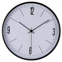 Relógio de parede metálico vintage de quartzo, relógio moderno de minimalidade para sala de estar e estudo, novo, 2018 2024 - compre barato