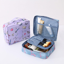 Hoomall 1 шт. квадратная многофункциональная дорожная сумка для хранения, портативная женская косметичка для макияжа, водонепроницаемый органайзер для хранения в путешествиях 2024 - купить недорого