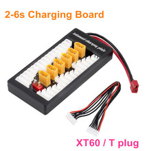 2S-6S Lipo Parallel Charging Board / Charging Plate T Plug XT60 plug for RC Battery Charger Imax 6 Charger B6AC B8 Free Shipping 2024 - buy cheap