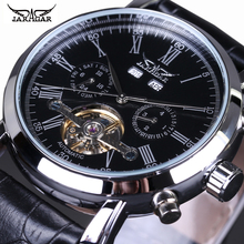 Mens watches Automatic mechanical watch tourbillon clock leather Casual business wristwatch relojes hombre top brand luxury 2024 - buy cheap