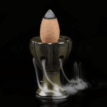 Mini Lotus Incense Burner Holder Buddhist Cones Backflow Censer Craft Gifts Home Office Decoration 2024 - buy cheap